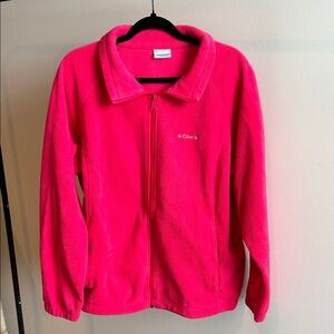 Columbia Vibrant Pink Fleece Jacket